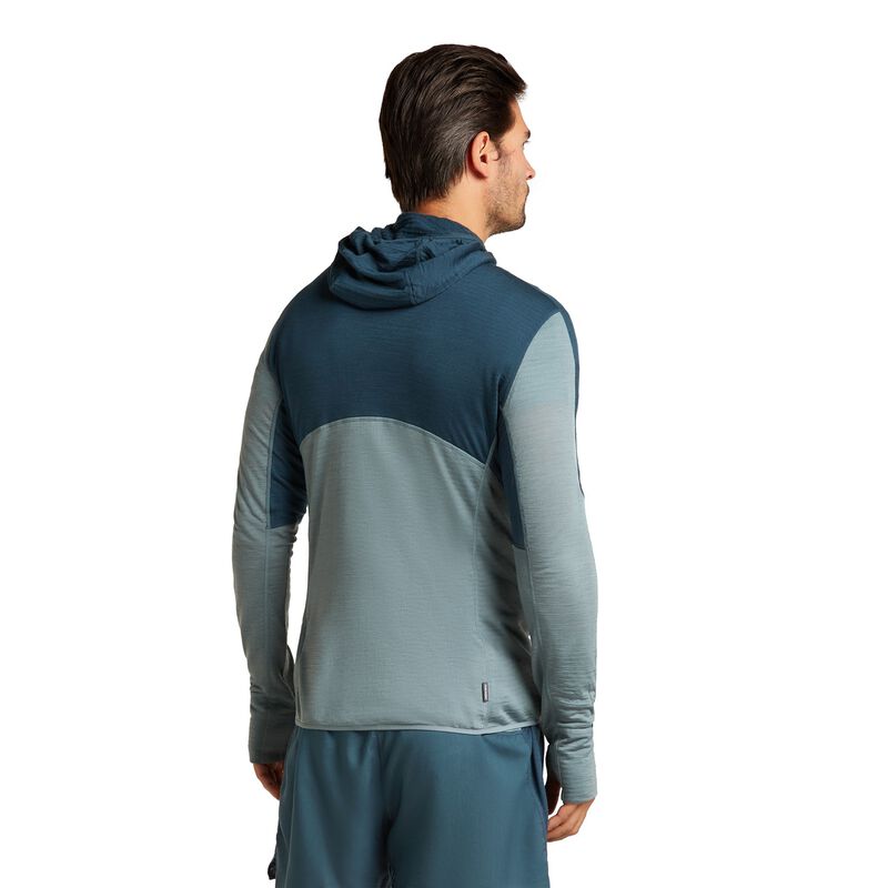 Icebreaker M Merino Blend 200 RealFleece Descender LS Zip Hoodie image number 5